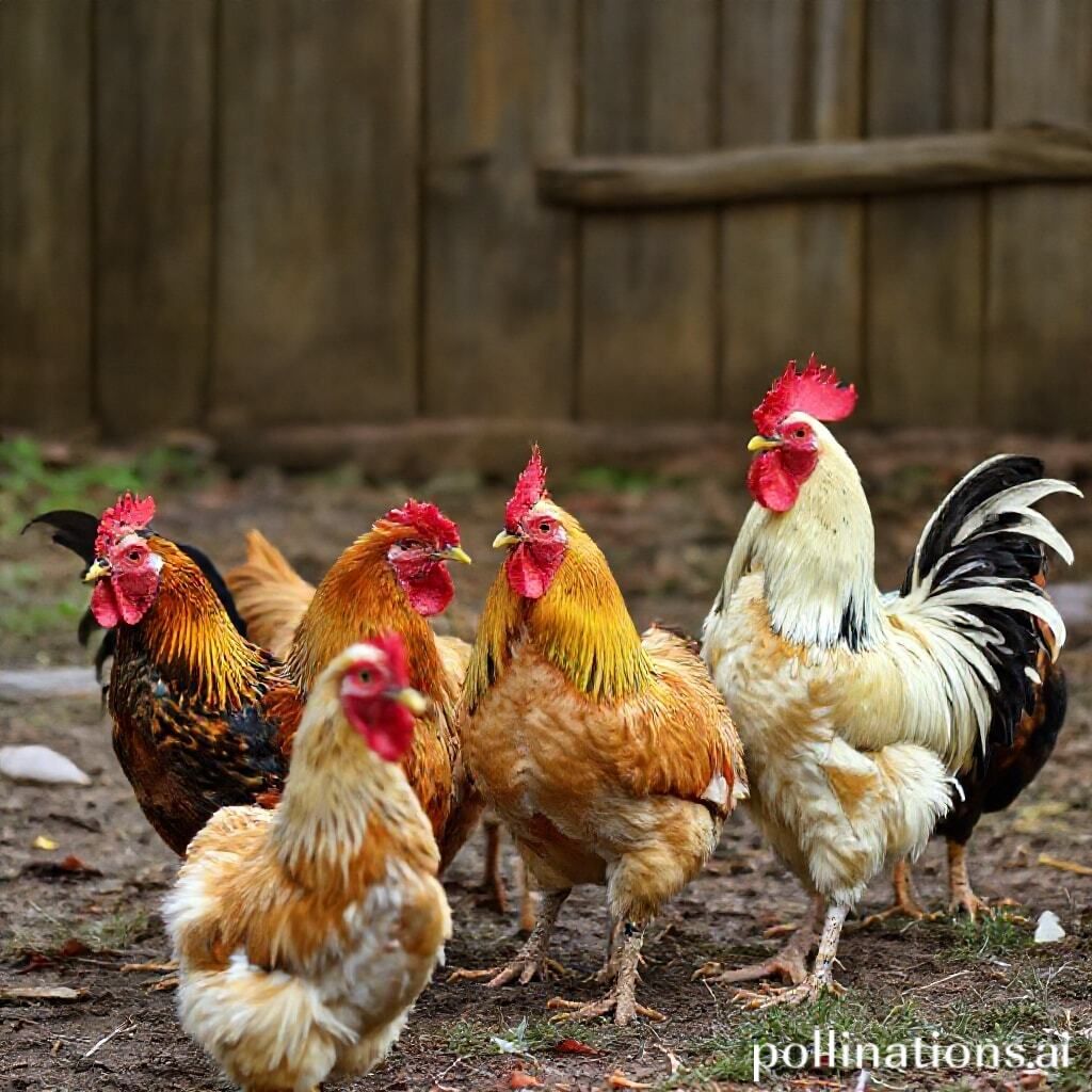 what do you call a group of chickens and roosters